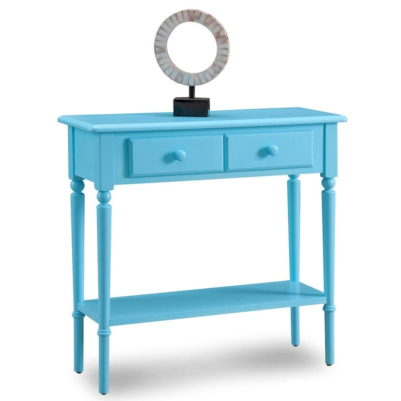 Console étroite de couloir/table de canapé à un tiroir Coastal