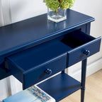 Console étroite de couloir/table de canapé à un tiroir Coastal