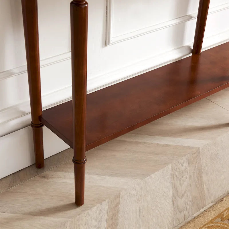 Console étroite de couloir/table de canapé à un tiroir Coastal