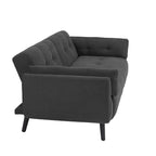 Canapé-lit futon convertible moderne avec dossier réglable