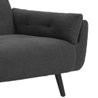 Canapé-lit futon convertible moderne avec dossier réglable