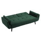 Canapé-lit futon convertible moderne avec dossier réglable