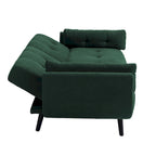 Canapé-lit futon convertible moderne avec dossier réglable