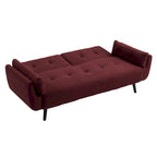 Canapé-lit futon convertible moderne avec dossier réglable