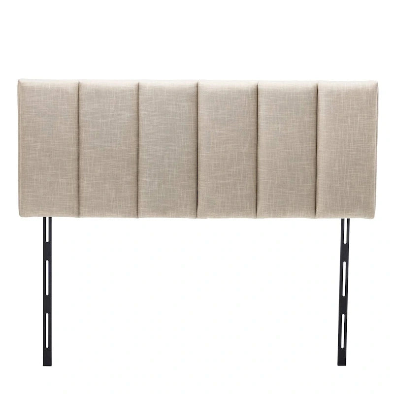Tête de lit Queen pliable et rembourrée pour lit Queen