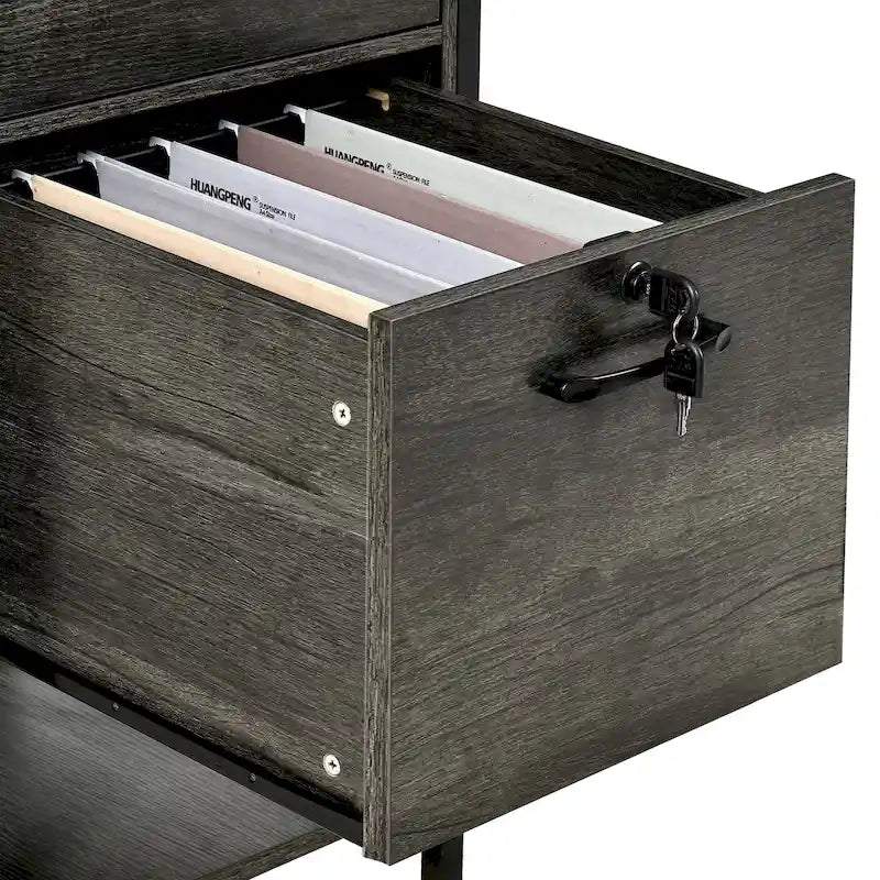 Bureau gaming informatique 150 cm avec huche, étagère, lumières RVB et 3 tiroirs