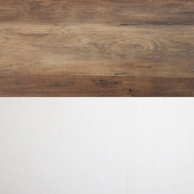 Meuble TV et armoire de rangement en bois avec porte coulissante de style ferme