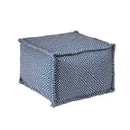 Pouf imprimé d'intérieur/extérieur – Léger et polyvalent