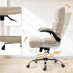 Fauteuil de bureau de direction en velours