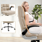 Fauteuil de bureau de direction en velours