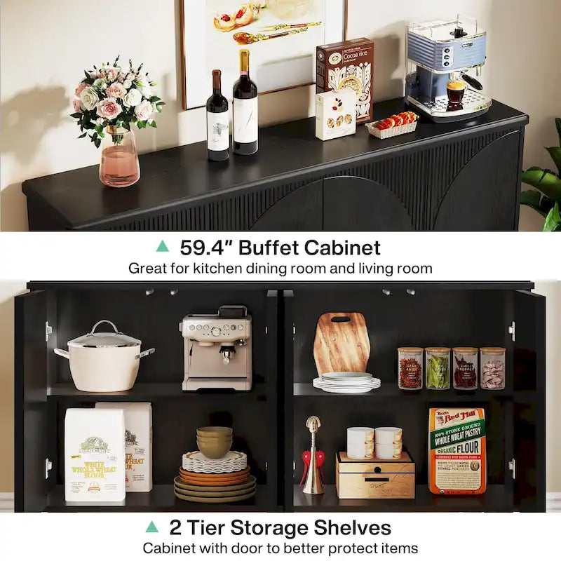 Bahut de rangement moderne pour salle à manger
